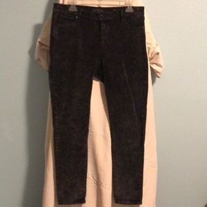 Lucky brand black velvet legging